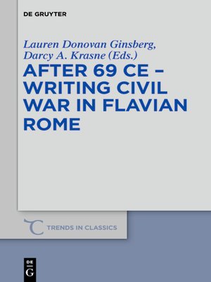 cover image of After 69 CE--Writing Civil War in Flavian Rome